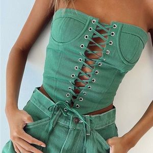 Princess Polly East Gate Corset Top